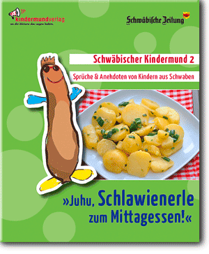 Cover vom Buch „Juhuu, Schlawienerle zum Mittagessen!“