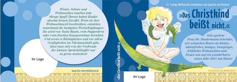 Umschlag Variante A - blau