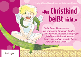 Cover des Weihnachts-Buchs »Das Christkind beißt nicht.«